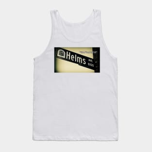 Helms Avenue, Rancho Cucamonga, California by Mistah Wilson Tank Top